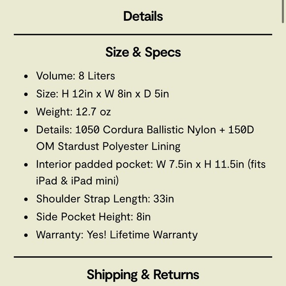 Baboon to the Moon Mini Backpack - Picture 4 of 4